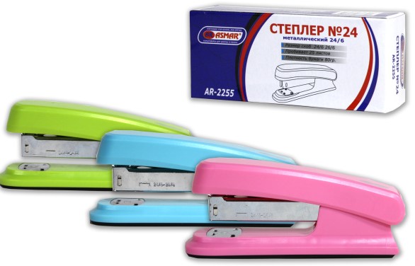 Степлер металлический №24;6 'ASMAR', AR-2255