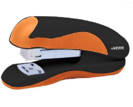 Степлер "deVENTE. MonoChrome" № 10 (мощность 12 листов, глубина скрепления 45 мм), 4142005