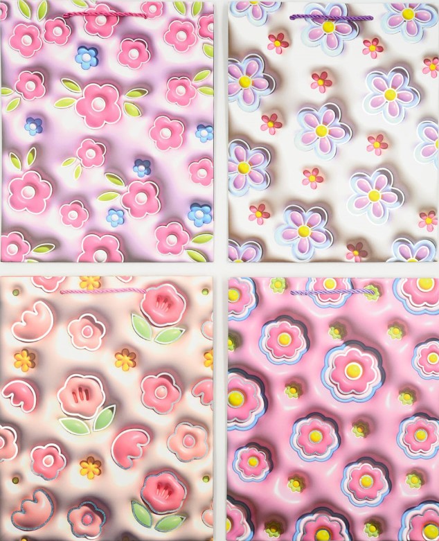 Пакет ЦВЕТОЧКИ 26х32х10 см, 3999M