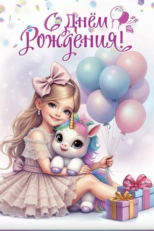 Открытка А5, С Днем Рождения, 50000855