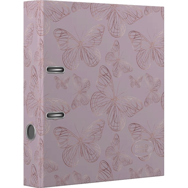 Папка регистратор , А4 , 'deVENTE. Gold Rose' , 75 мм , матовая ламинация, 3091902