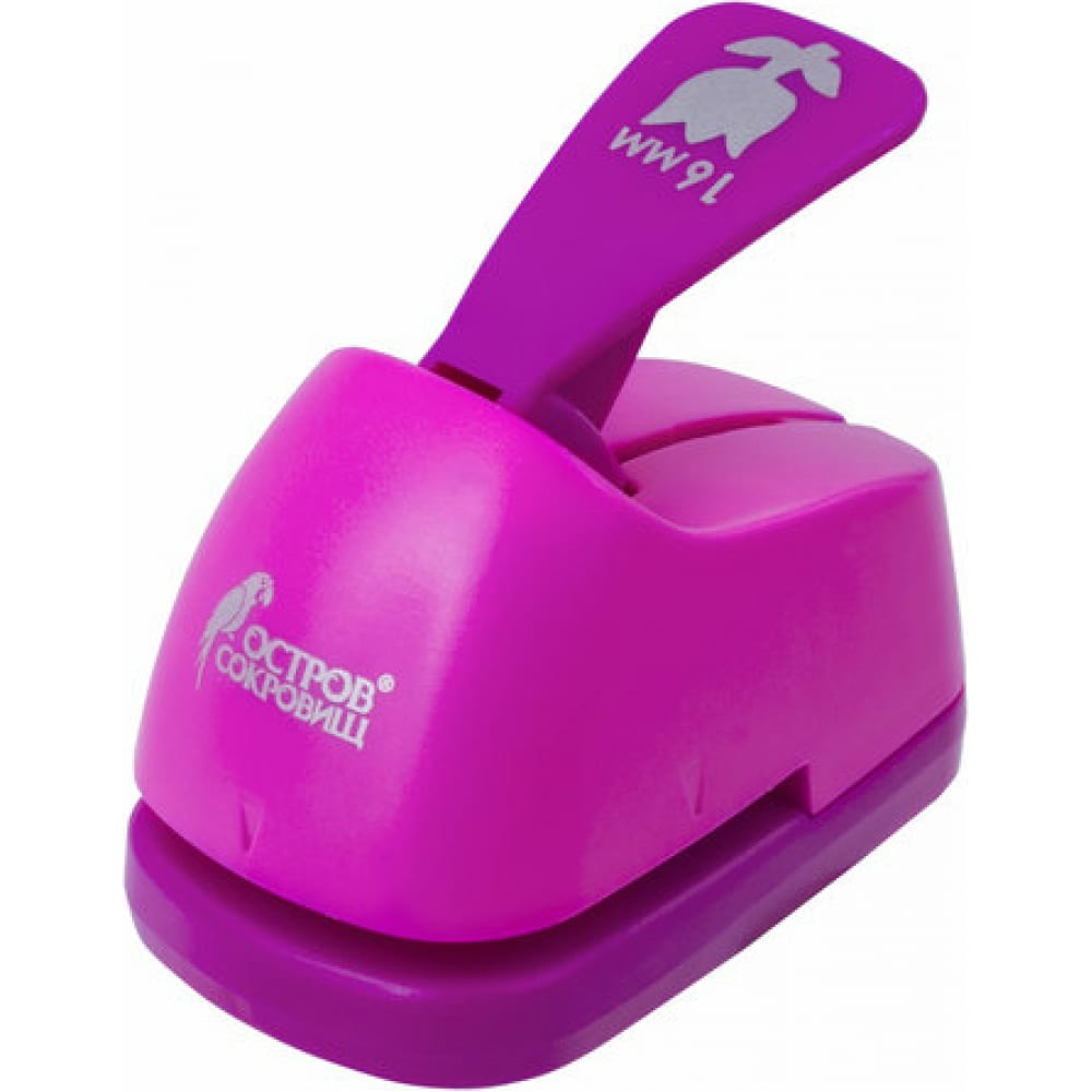 Дырокол фигурный , Остров сокровищ ,'Тюльпан', d-16 мм, 227158