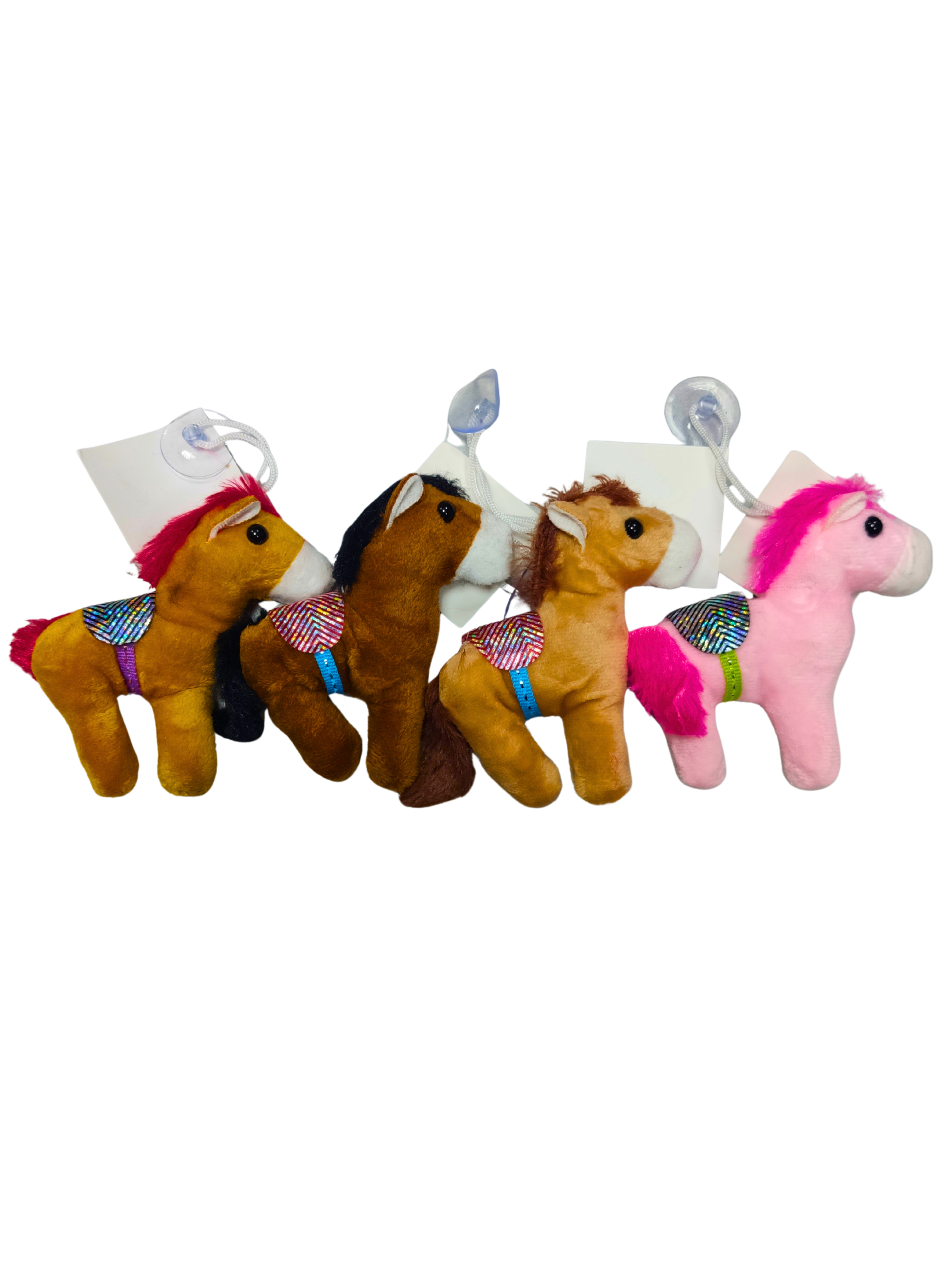 Новогодняя игрушка лошадь символ года 2026, на липучке, 125301