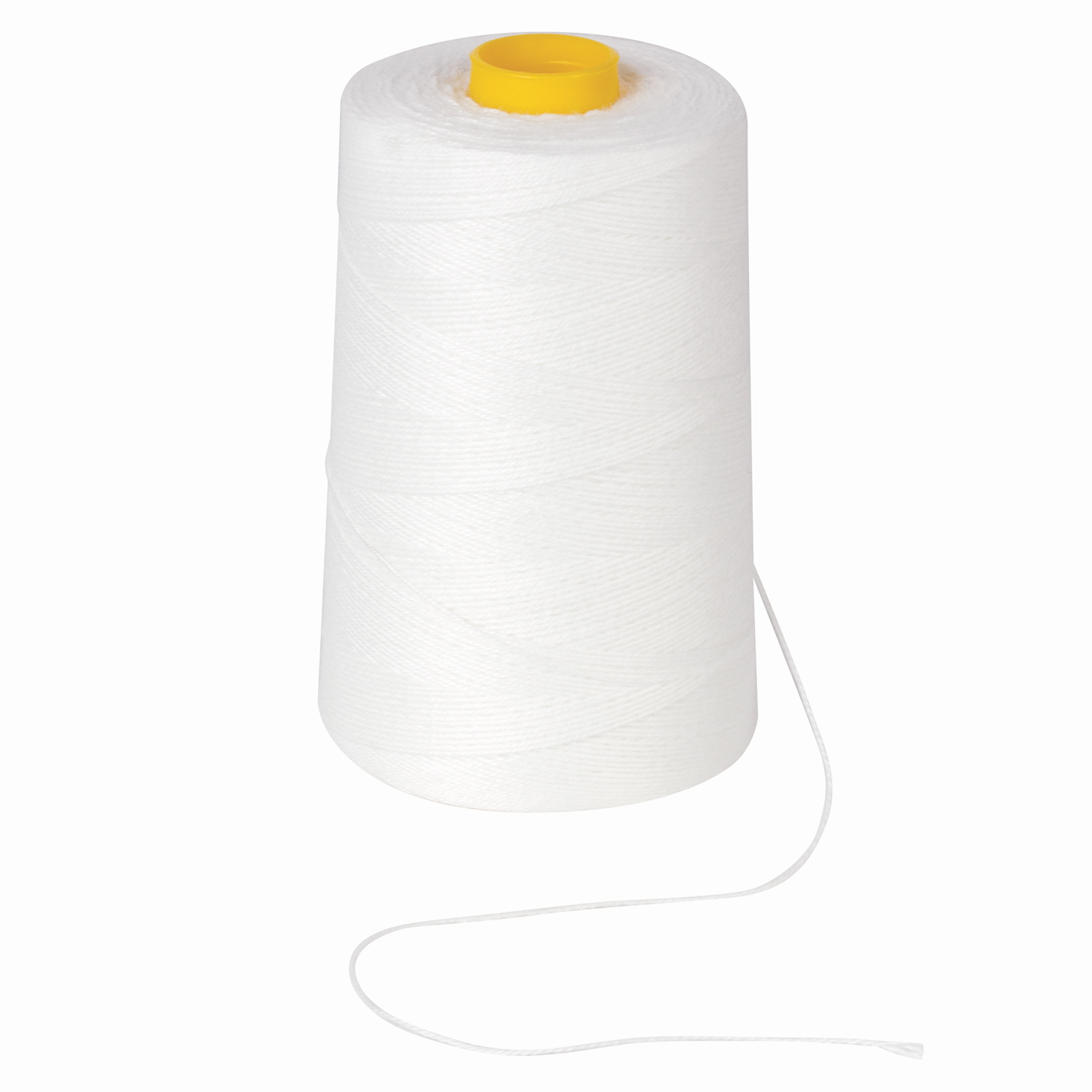 Нить лавсановая для прошивки документов BRAUBERG диаметр 0,7 мм длина 1000 м, ЛШ 170 белая, 604989