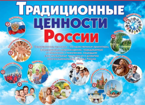 Плакат "Традиционные ценности России", 6000226