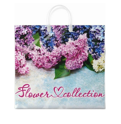 Пакет ПЭ с пластмассовыми ручками 38x35+10см (90) Май, ПЛР51712