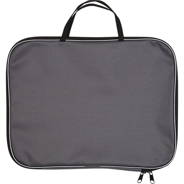 Папка менеджера deVENTE А3 45х34х2 см., ручки 24 см, на молнии, текстиль, серая, 3075913