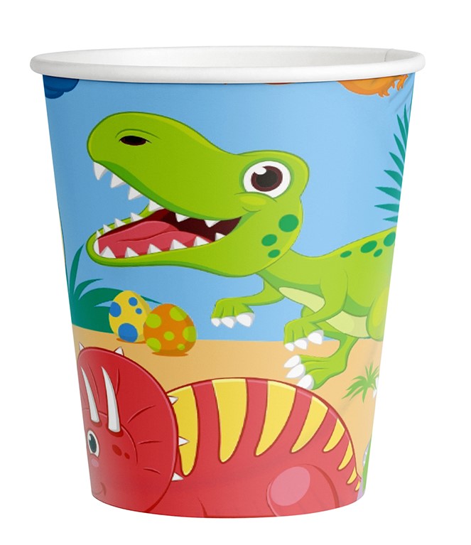 Стаканы бумажные 'Динозаврики', 440193