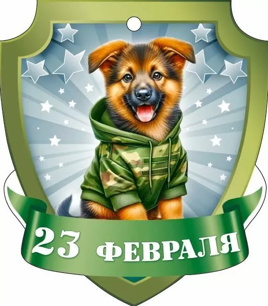 Бирка '23 февраля', (1;уп), 23.331