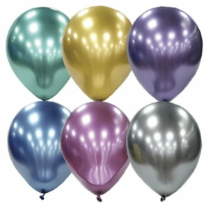 Набор шаров 12"/, хром , (50 шт/уп), 872677