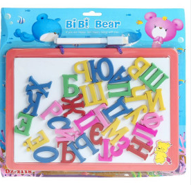 Доска для рисования маркер + мел, BIBI BEAR, 2118B