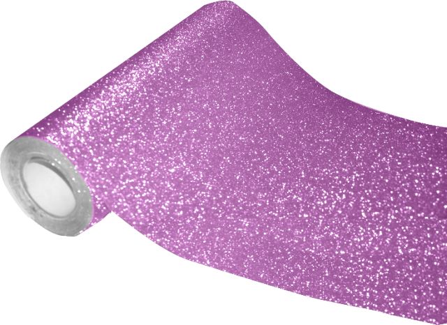 Пленка самоклеящаяся с блестками 'deVENTE' 45x100 см, розовая, PP 100 мкм, в рулоне. 8117132