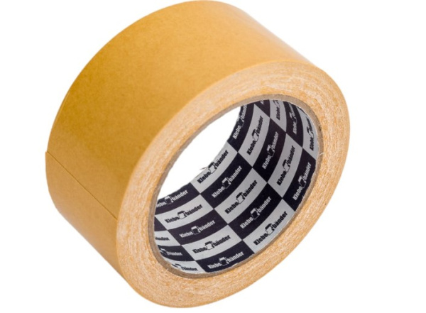 Клейкая лента двусторонняя полипропиленовая Klebebander 50 мм х 10 м KPP510Т